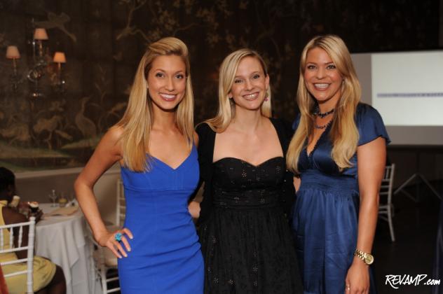 FAIR Fund Director of Development Kate Marie Grinold, founder Andrea Powell & CNN correspondent Amber Lyon.